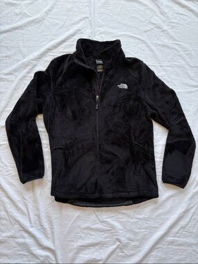 The North Face Osito Fleece Full Zip Black Plush Jacket Women’s Large